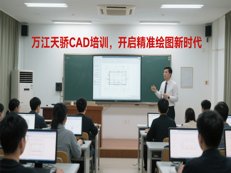 万江天骄职校DCA绘图精准班上课中