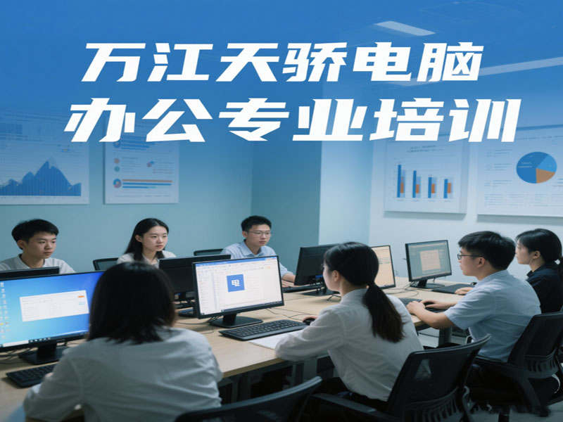 东莞万江天骄职校电脑办公专业培训 