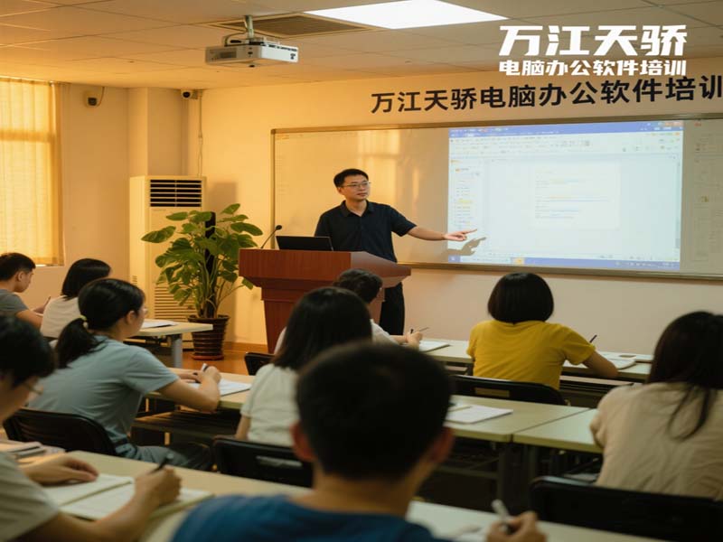 东莞万江天骄职校电脑办公软件培训 