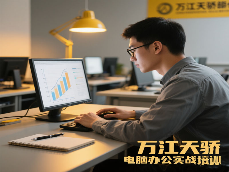 东莞万江天骄职校电脑办公实战培训 