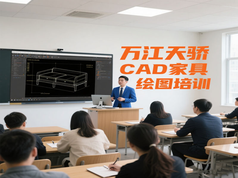 东莞万江天骄职校CAD家具绘图培训 