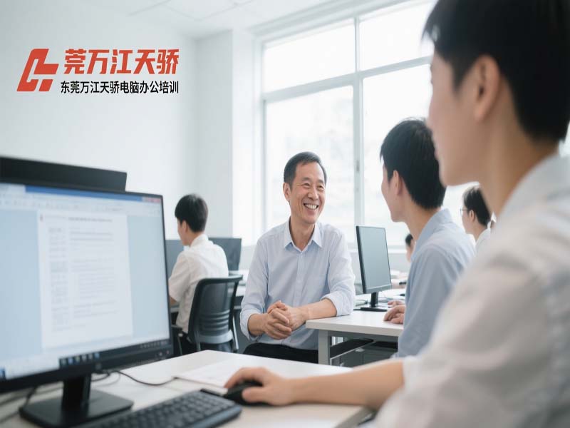东莞万江天骄职校电脑办公培训 