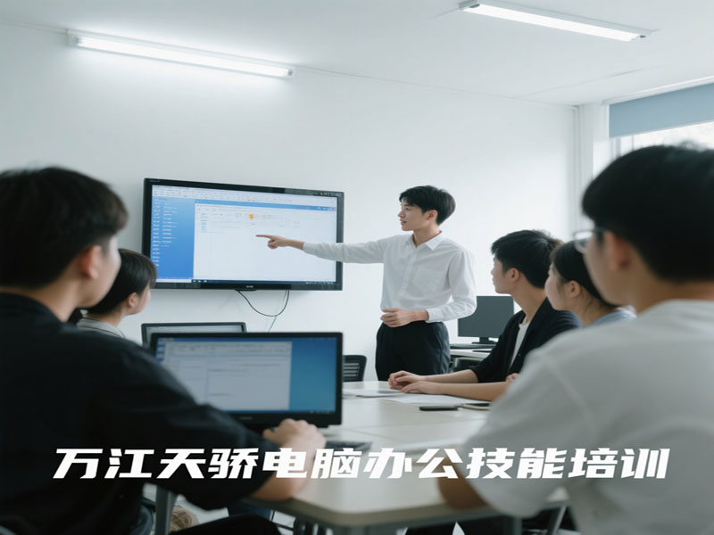 东莞万江天骄电脑办公技能培训 
