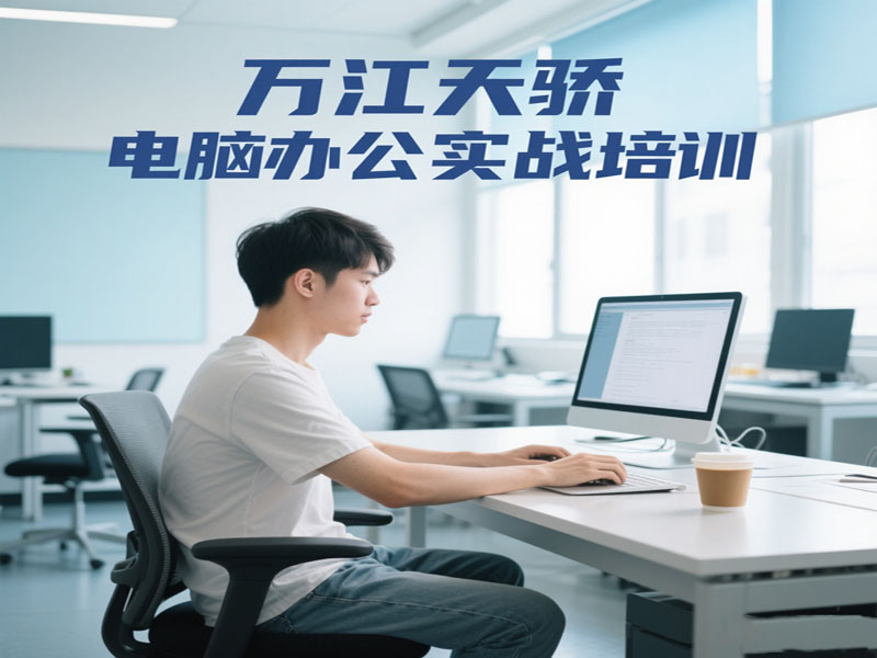 东莞万江天骄职校电脑办公实战培训