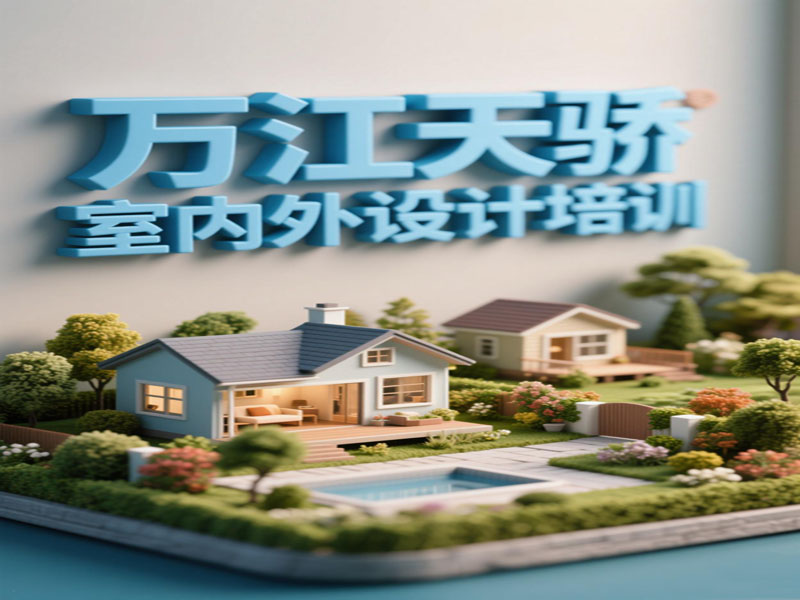 万江天骄室内外效果图制作培训
