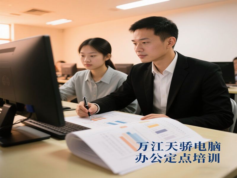 东莞万江天骄职校电脑办公定点培训