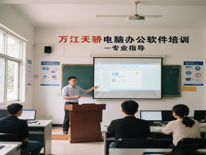 东莞万江天骄职校电脑办公软件培训 