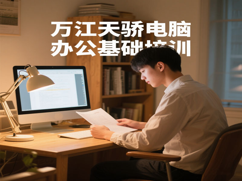 东莞万江天骄职校电脑办公基础培训