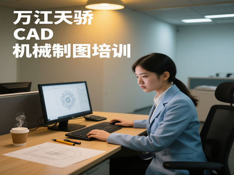 东莞万江天骄职校CAD机械制图培训 