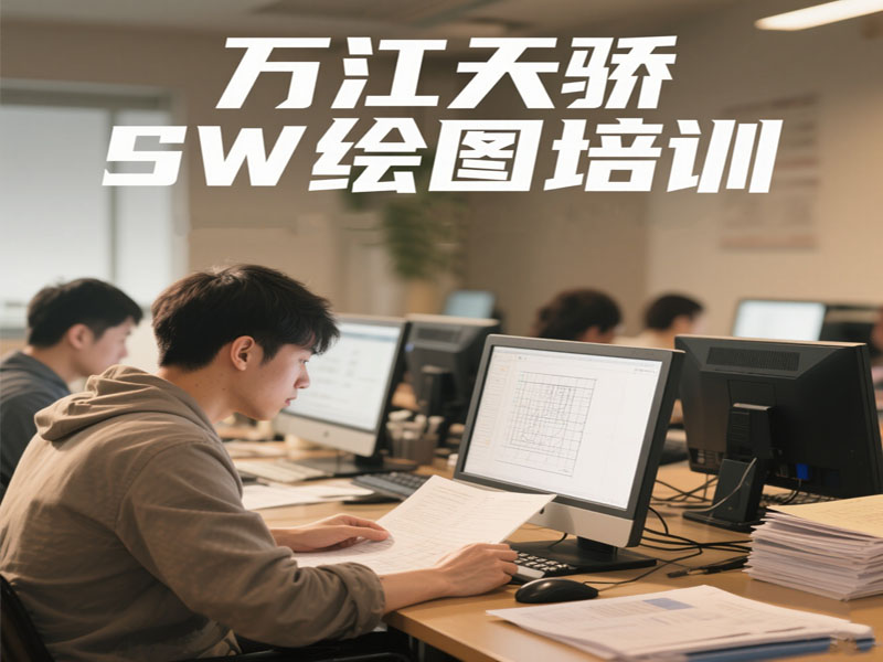 东莞万江天骄职校SW绘图培训
