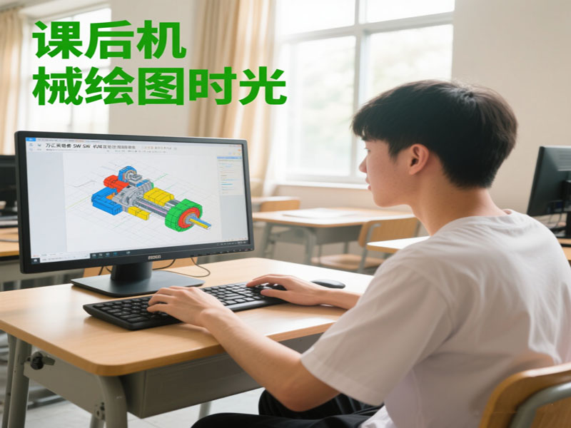 东莞万江天骄SW机械设计课后练习
