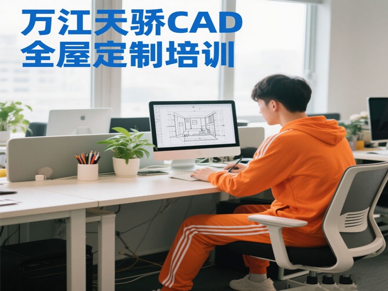 东莞万江天骄职校CAD全屋定制培训 