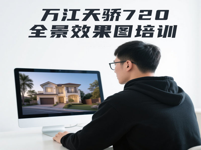 东莞万江天骄职校720全景效果图培训 