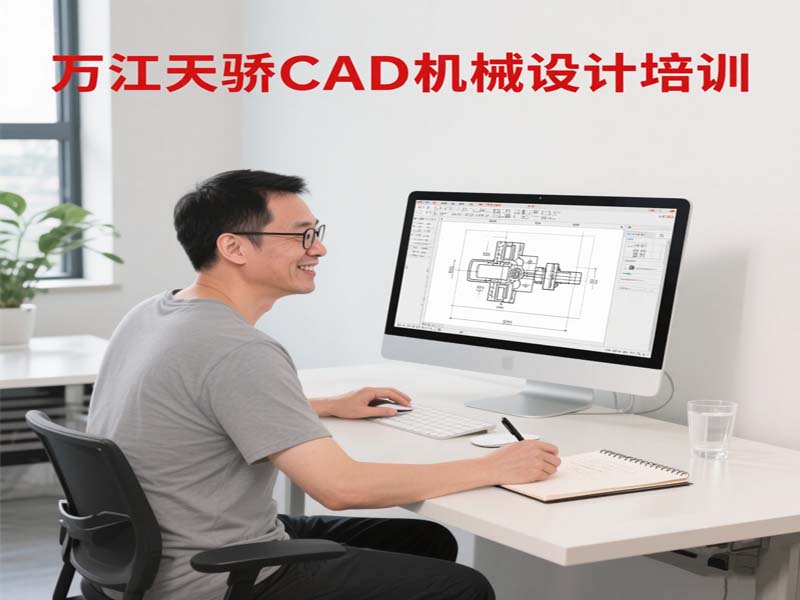 东莞万江天骄职校CAD机械制图培训