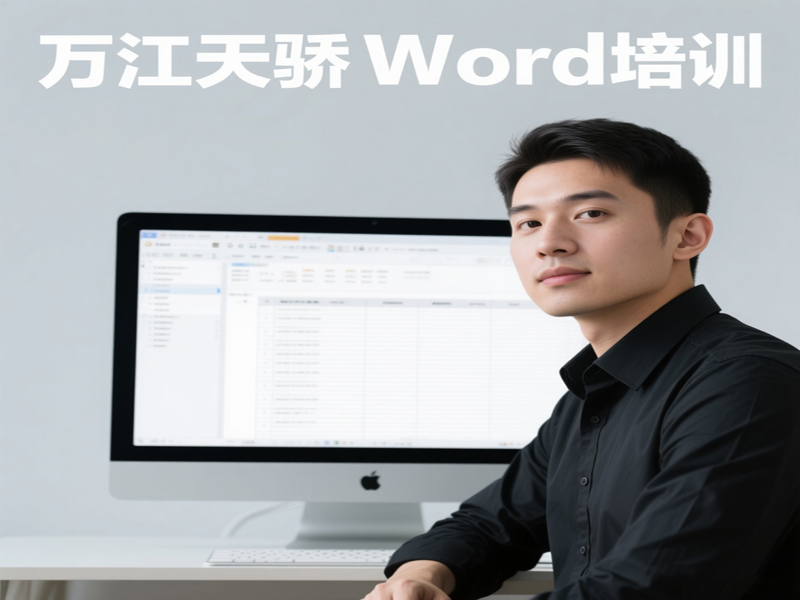 东莞万江天骄职校Word培训