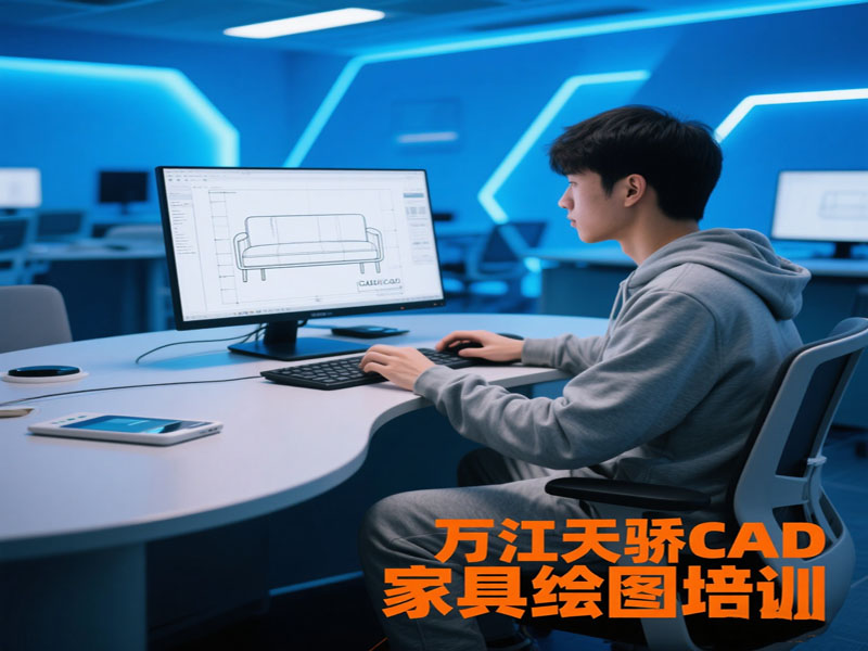东莞万江天骄职校CAD家具绘图培训 