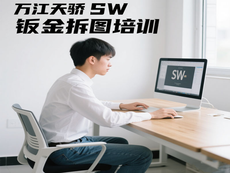 东莞万江天骄职校SW钣金拆图培训