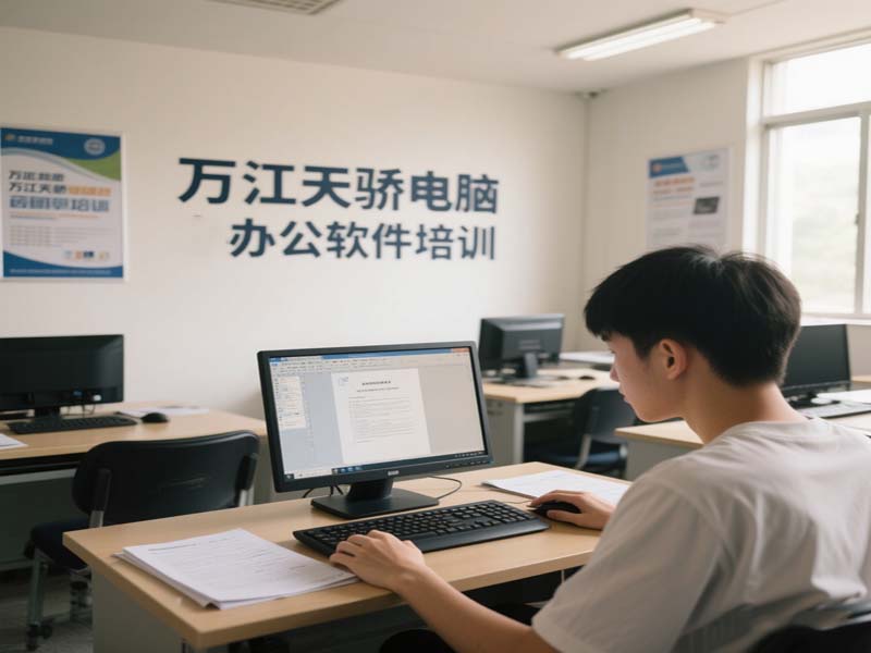 东莞万江天骄职校电脑办公软件培训