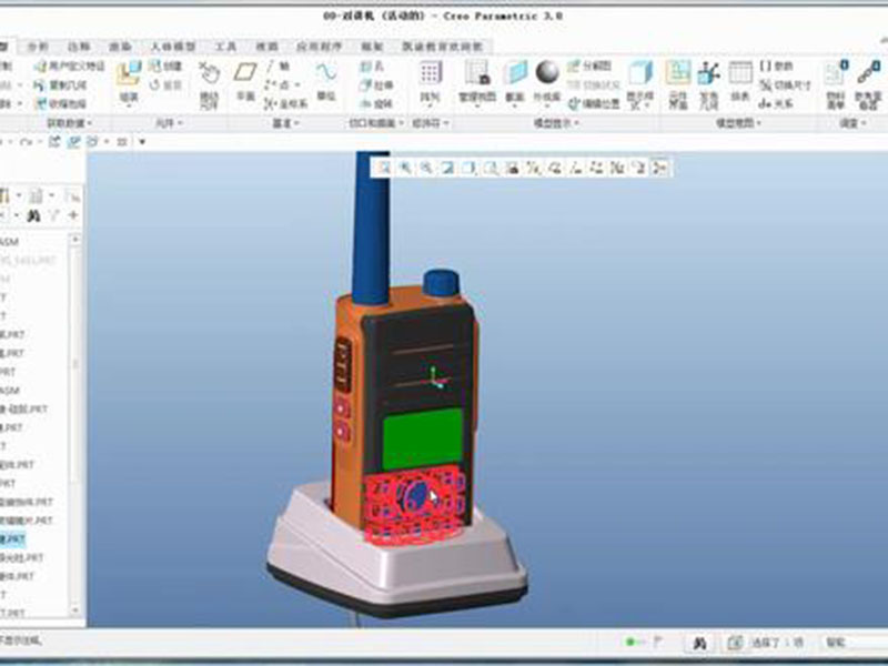东莞万江天骄职校PROE产品图