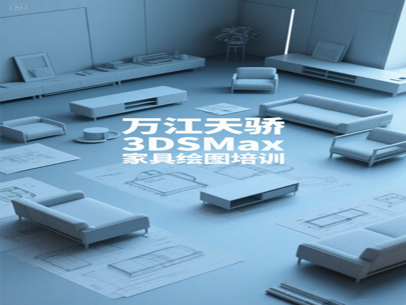 万江天骄职校3dsamx家具效果图 培训