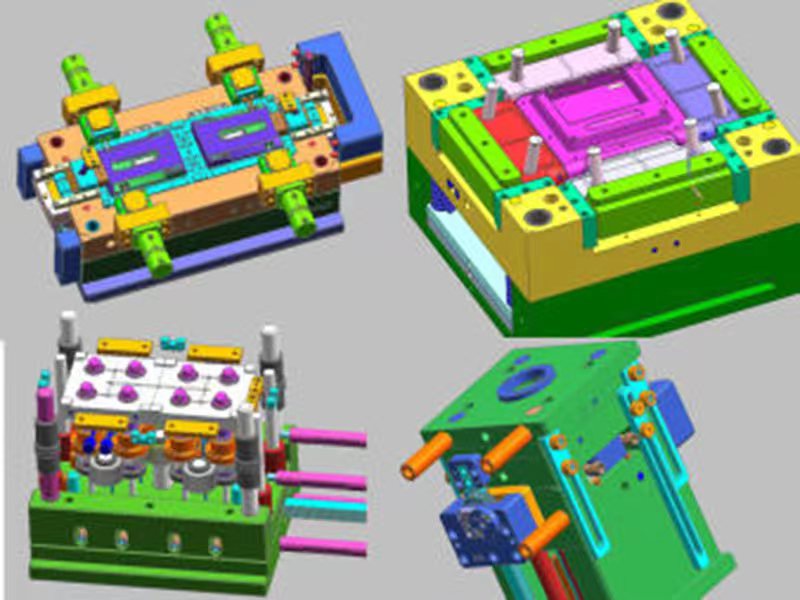 万江天骄UG模具设计