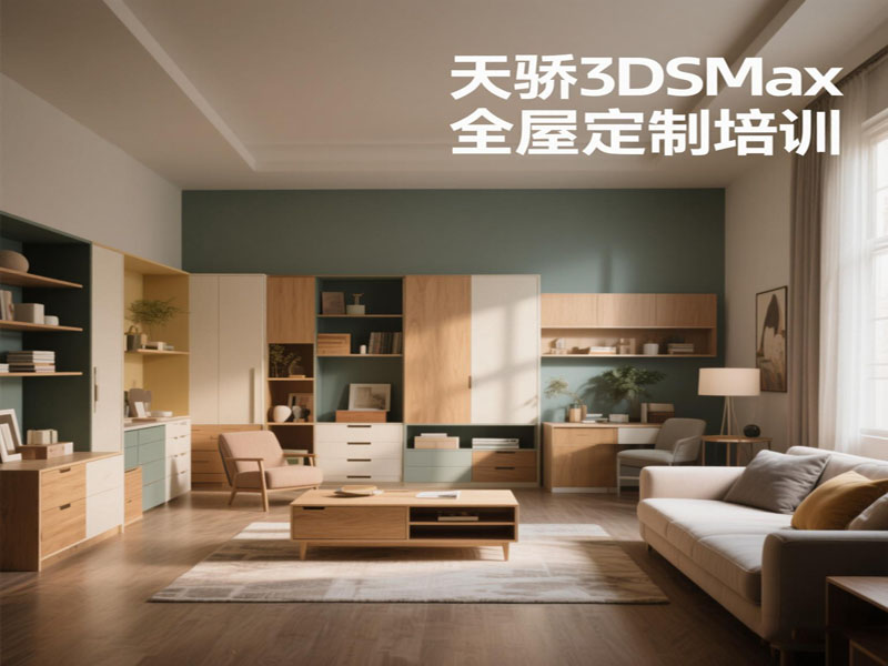 万江天骄职校3dsmax全屋定制 培训