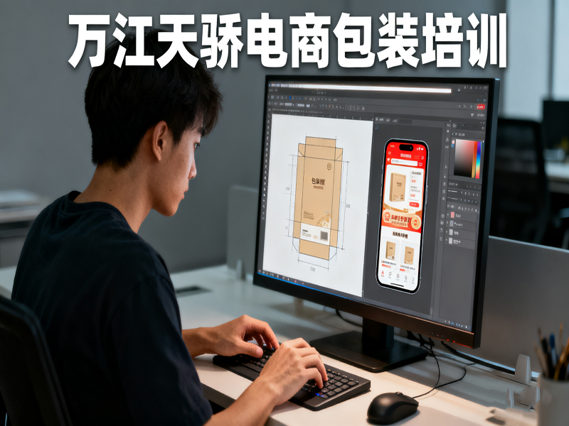 东莞万江天骄职校电商包装培训