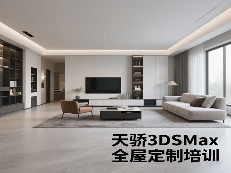 万江天骄职校3dsmax全屋定制 培训
