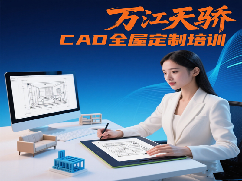 东莞万江天骄职校CAD全屋定制培训