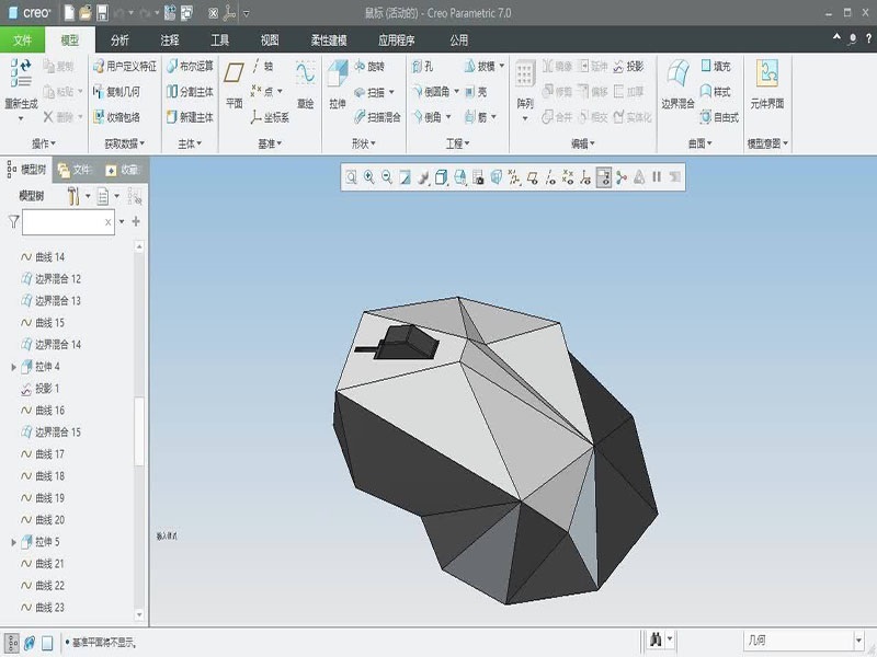 东莞万江天骄职校PROE产品图