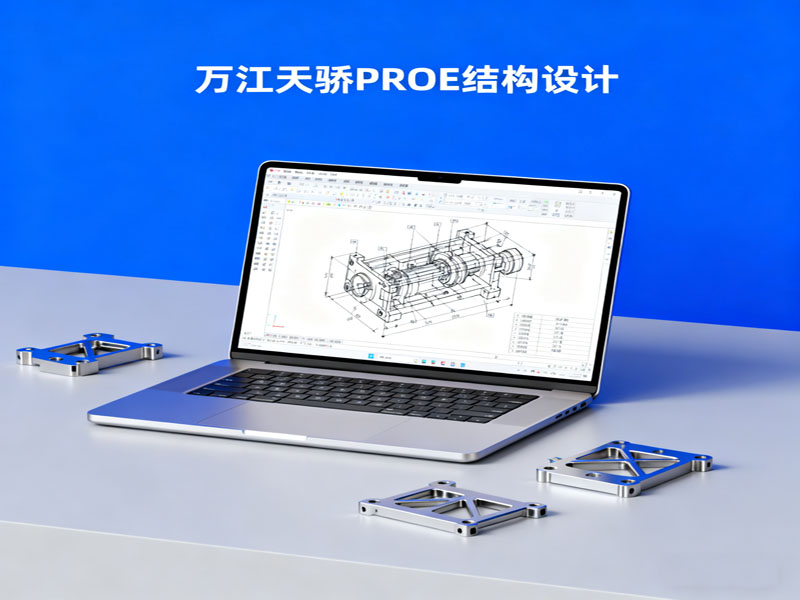 东莞万江天骄职校PROE结构设计图片