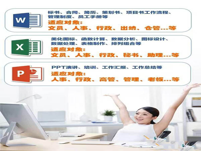 东莞万江天骄职校电脑办公培训 