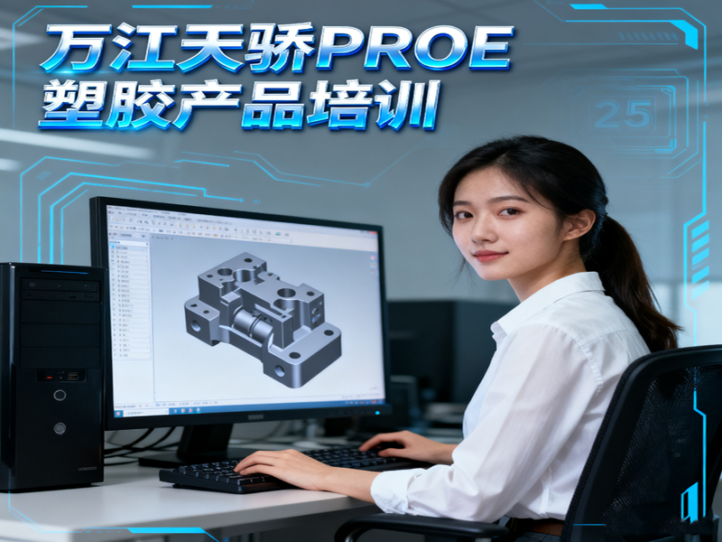 东莞万江天骄职校PROE塑胶产品培训