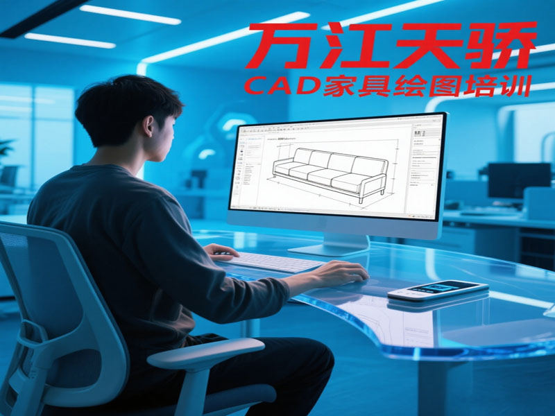 东莞万江天骄职校CAD家具绘图培训