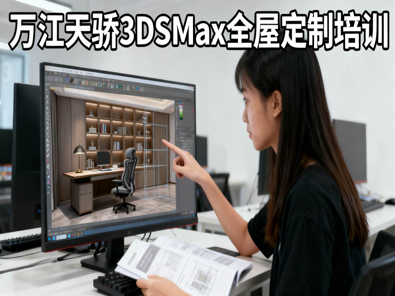 东莞万江天骄职校3DSMax全屋定制培训
