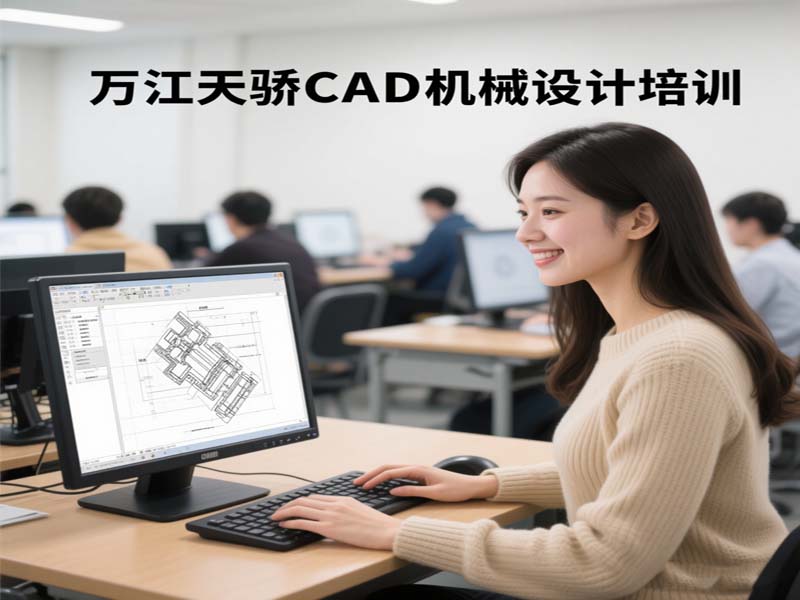 东莞万江天骄职校CAD机械制图培训