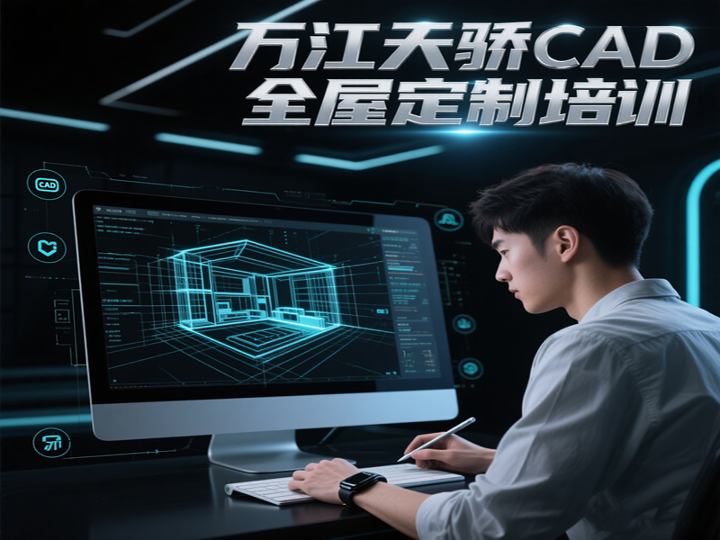 东莞万江天骄职校CAD全屋定制培训