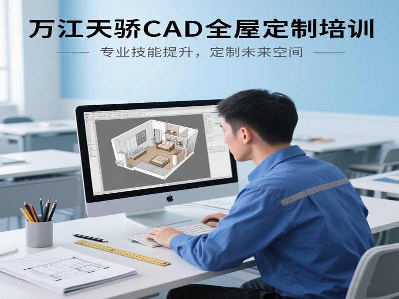 东莞万江天骄职校CAD全屋定制培训 