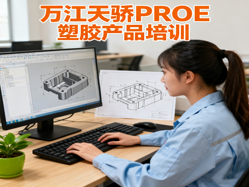 东莞万江天骄职校PROE塑胶产品培训