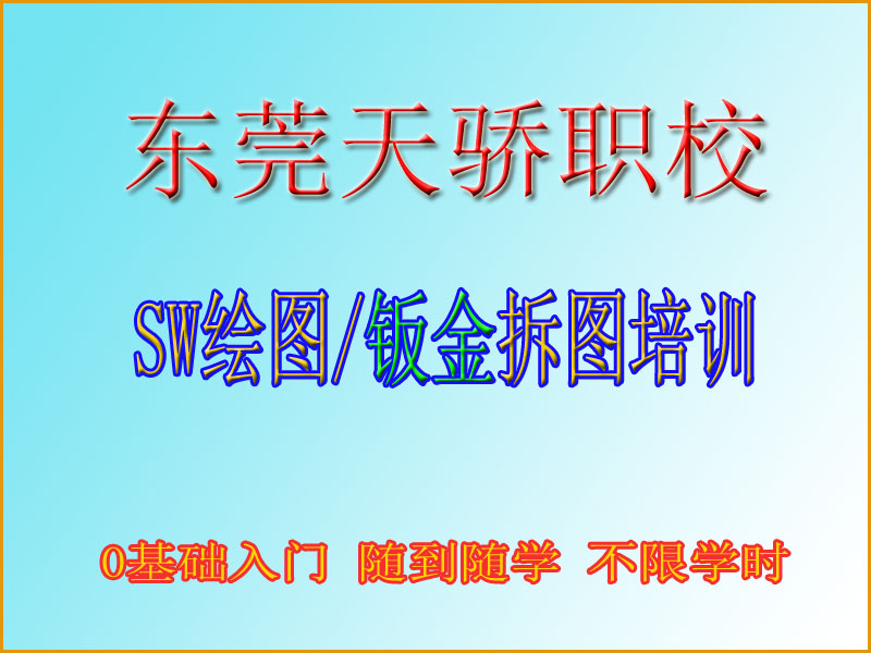 东莞万江天骄职校SW培训 