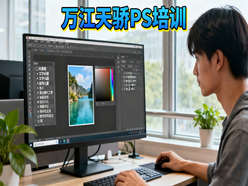 东莞万江天骄职校PS培训