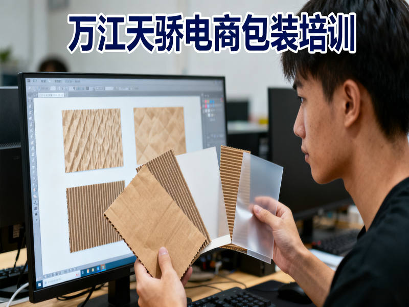 东莞万江天骄职校电商包装培训 
