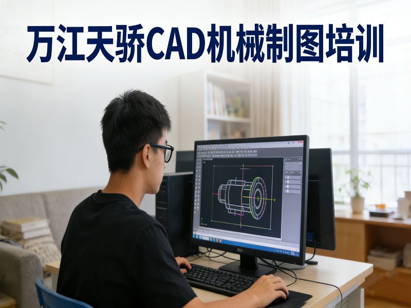 东莞万江天骄职校CAD机械制图培训