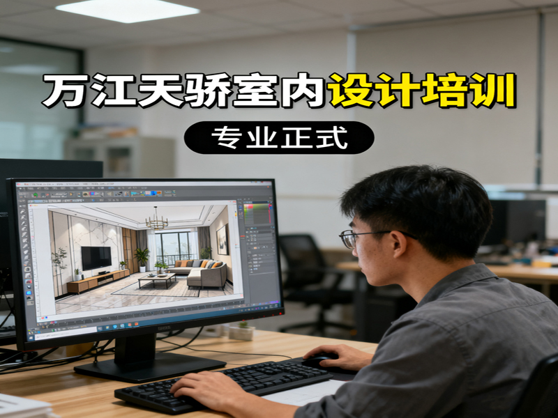 东莞万江天骄职校室内设计培训
