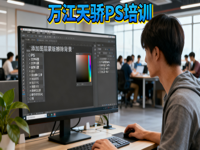 东莞万江天骄职校PS培训