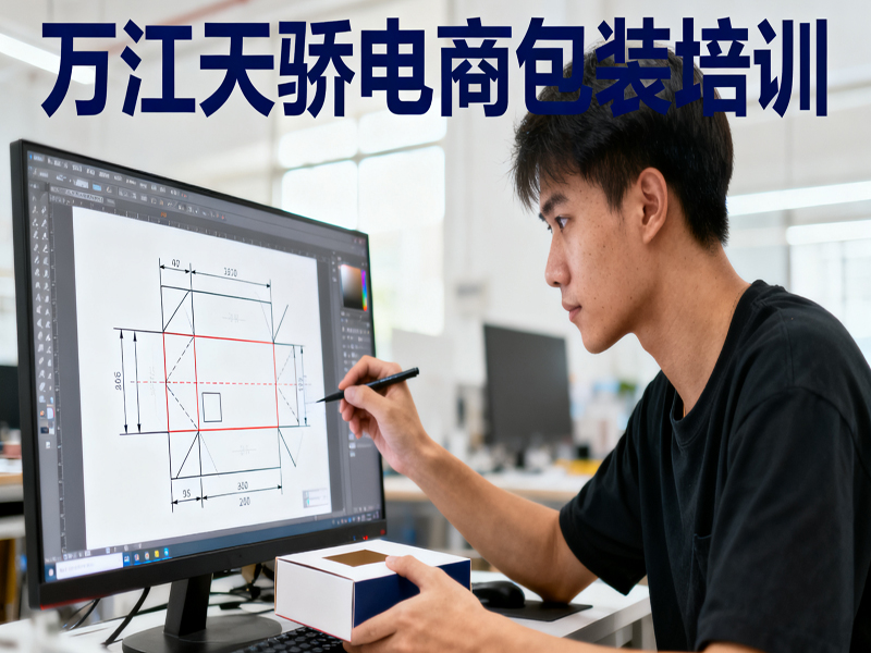 东莞万江天骄职校电商包装培训