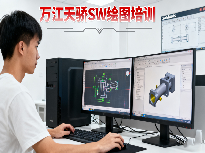 东莞万江天骄职校SW绘图培训