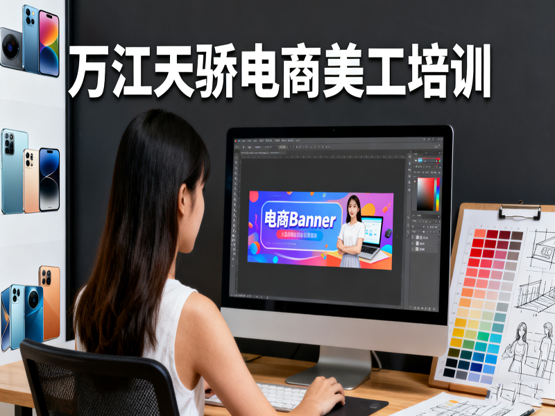 东莞万江天骄职校电商美工培训
