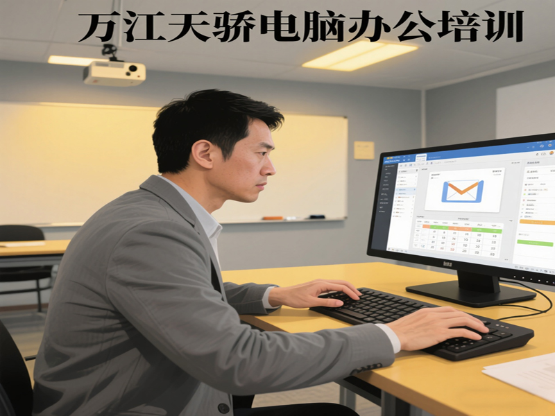 东莞万江天骄职校电脑办公培训 