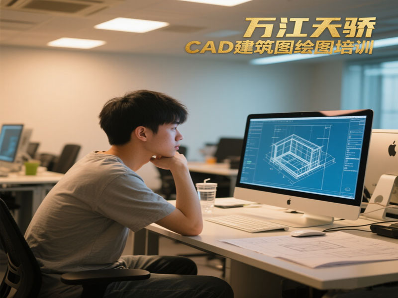 东莞万江天骄职校CAD建筑图绘图培训 